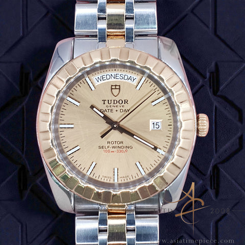 Tudor Classic Day Date Ref 23013 Champagne Dial