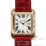 2019 Cartier Tank Anglaise Large 3508 Ref W5310005 in 18K Rose Gold