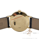 Rolex Cellini Ref 4083 Vignette Blue Dial in 18K Yellow Gold (1991)