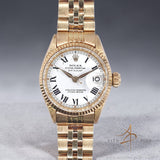 [Rare] Rolex Lady Datejust Ref 6517 Buckley Dial in 18k Gold Vintage Watch (1961)