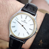 Jaeger LeCoultre Heraion Ref 112.5.09 Steel & Gold Watch (1990s)