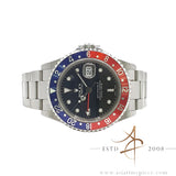 1999 Mint Unpolished Rolex GMT Master II Ref 16710 Pepsi Oyster Bracelet