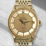 Omega  Constellation Ref 168005/6 Pie Pan in 18K Gold Vintage Watch