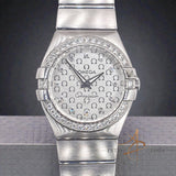 Omega Constellation 12315276052001 Quartz 27mm Diamond Bezel & Dial