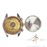 Omega Speedmaster Reduced 175.0032 Cal 1140 Automatic Chronograph Champagne Dial 18K Gold Bezel