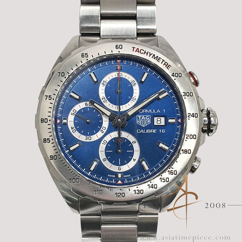 TAG Heuer CAZ2015 Formula 1 Calibre 16 Blue Dial Automatic Chronograph 44MM
