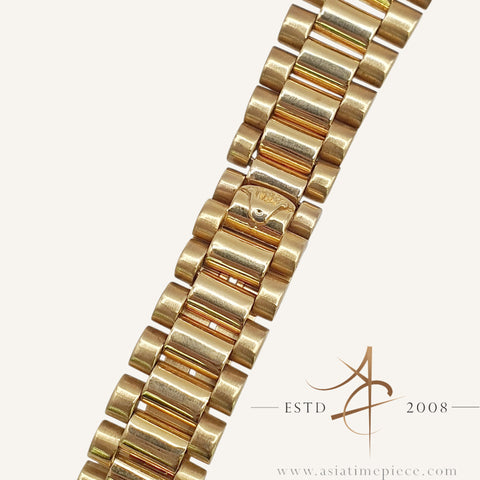 Custom 18K Gold Rolex President Bracelet 20MM