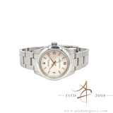 2011 Rolex Oyster Perpetual 31 Midsize Ref 177200 Pink Index Silver Dial