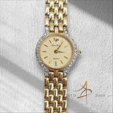 Lucien Piccard 14K Gold Ladies Quartz