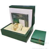 Rolex Datejust President 68238 Midsize Diamond Dial Bezel Watch in 18K Gold (1993)