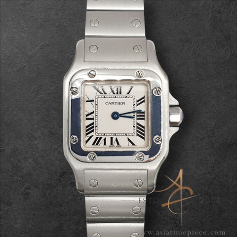 Cartier Santos Galbee 1565 Ladies Quartz Steel 24MM