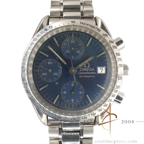 Omega Speedmaster 3511.80 Blue Dial Chronograph Automatic