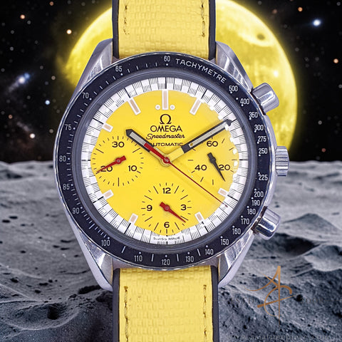 Omega Speedmaster Reduced 3510.12.00 Schumacher Yellow Automatic