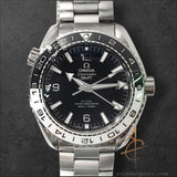 2018 Rare Omega Seamaster 21530442201001 Planet Ocean 600M Black White in 43.5 mm