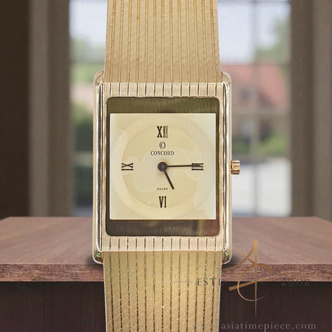 Concord Delirium Ref 50.20.617DM in 18K Gold Quartz