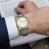 Rolex Datejust 16233 Champagne Roman Dial No Pinhole (1994)