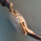 Swiss Bucherer Gold Plated Chronograph Vintage Watch (1950s)
