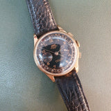 Egona Rose Gold Chronograph Vintage Watch (1940s)