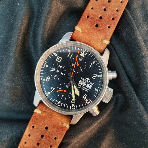 Fortis Flieger 40mm Pilot Automatic Chronograph Watch