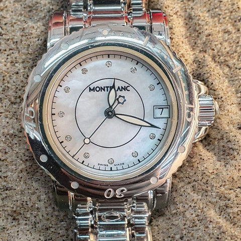 Montblanc Meisterstück Lady 7036 Mother of Pearl Watch
