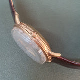 Omega 14k Gold Bumper Crosshair Vintage Watch (1952)