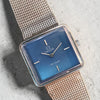 Omega de Ville Custom Blue Lady Winding Vintage Watch 25mm