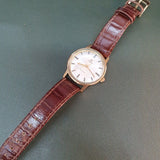 Omega Geneve Vintage Watch 34mm Gold Plated