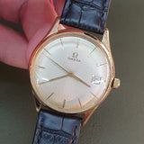 Omega Calendar Gold Micron Vintage Watch 35mm (1960s)