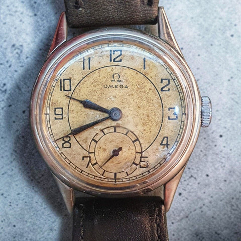 Omega Subhand Winding Vintage Watch 29mm