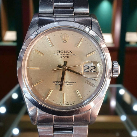 Rolex Date 1500 Automatic Vintage Watch (1966)