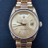 Rolex President 18k Gold Ref 18038 Vintage Watch (1986)