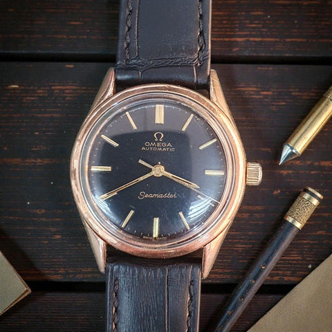 Omega Seamaster Gold Cup Vintage Watch