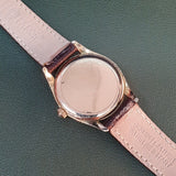 Vintage Omega Gold Micron Subhand Watch 33mm