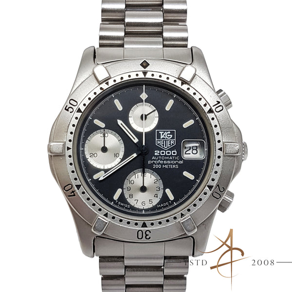 Tag Heuer 2000 Professional Automatic Chronograph Ref 162.006