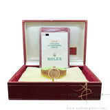 [Cert & box] Rare Rolex Datejust Lady 69178 Myriad Diamond Dial in 18K Gold (1990)