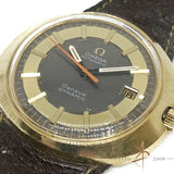 Omega Dynamic Gold Cap Automatic Vintage Watch