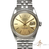 Rolex Datejust Ref 16014 Champagne Dial Steel Vintage Watch (Year 1984)