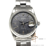 [Rare] Rolex Oysterdate Precision 6694 Grey Linen Dial (Year 1970)