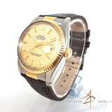 Rolex  Vintage Oyster Perpetual Datejust Ref 1601 Linen Dial (Year 1979)