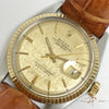 Rolex Oyster Perpetual Datejust Ref 1601 Linen Dial Vintage Watch (Year 1977)