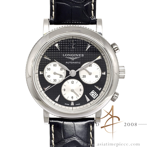 Rare Longines Clous de Paris Boutique Limited Ed Reverse Panda