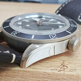 Mint Tudor Black Bay 58 Silver 925 Ref 79010SG in Leather (2021)