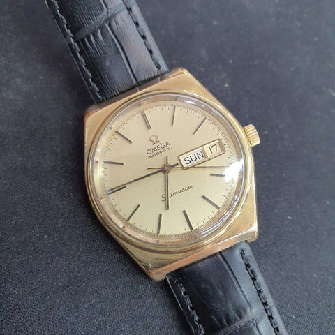 Omega Seamaster Automatic Day Date Vintage Watch