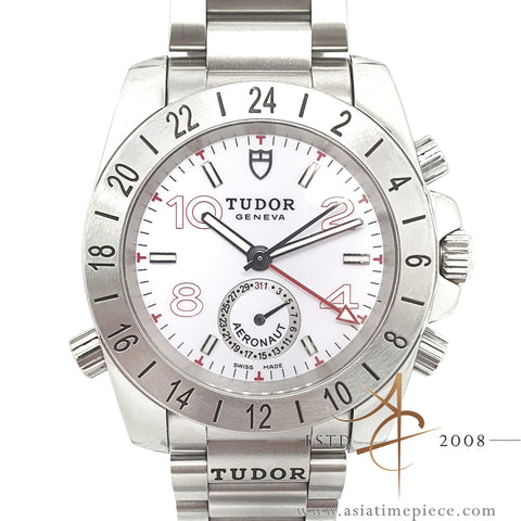 Tudor Aeronaut GMT Automatic Ref 20200 White Dial