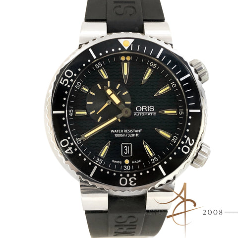 Oris Divers Small Second Watch Ref 64376098454RS