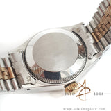 [Rare] Rolex Ladies Datejust Ref 6517 18K Rose Gold Steel Vintage Watch (Year 1968)