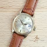 Rolex Lady Datejust 26 Ref 6517 in 18K Gold Dauphine Hands Vintage Watch (1961)