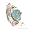 Rolex Datejust 26 Lady 69173 Custom Tiffany Blue Diamond Dial (1991)