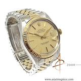 [Box & Cert] Rolex Datejust 16013 Linen Dial Vintage Watch (1983)