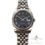 Rolex Datejust 116234 Stainless Steel Watch Blue Dial (Year 2008)